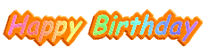 Happy Birthday